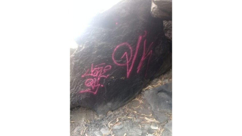 Vandalismo en la sierras